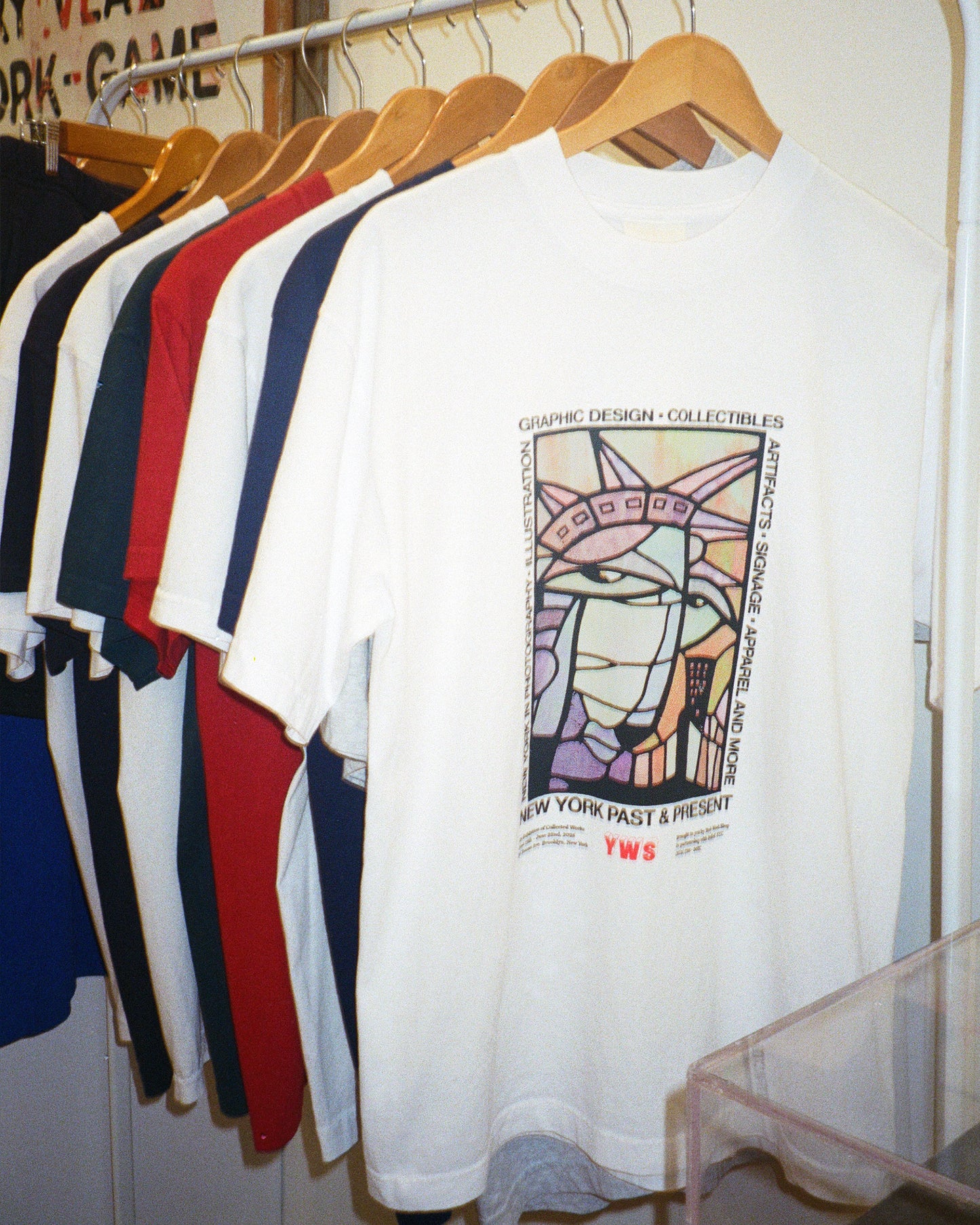 Lady Liberty Tee - Ash