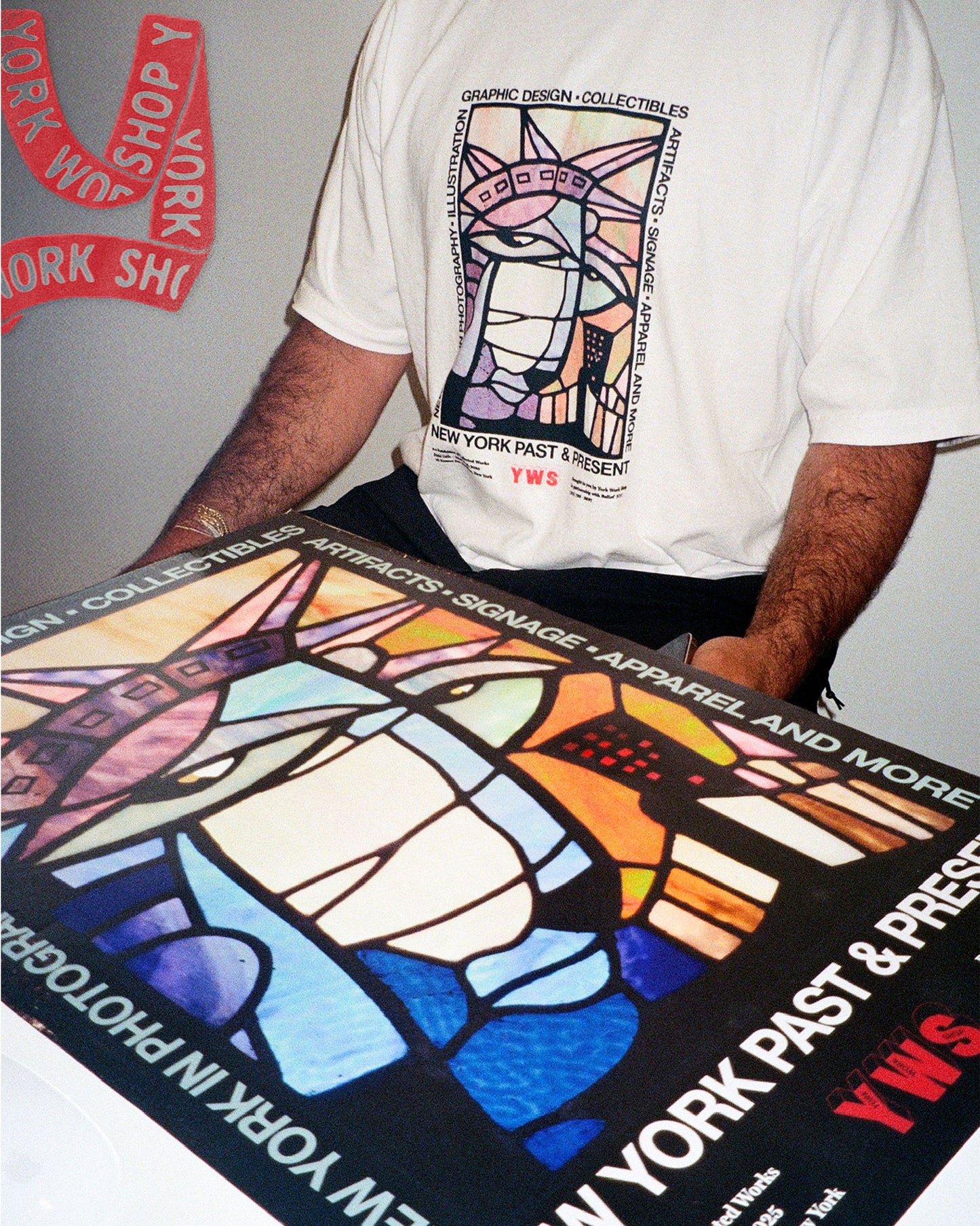 Lady Liberty Tee - White