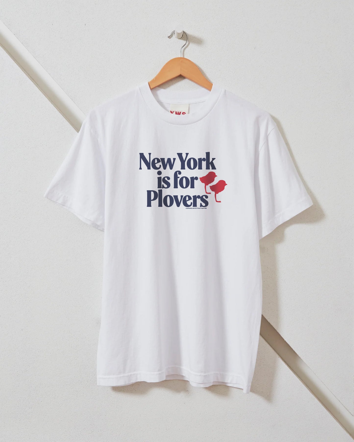 NY is for Plovers Tee - White