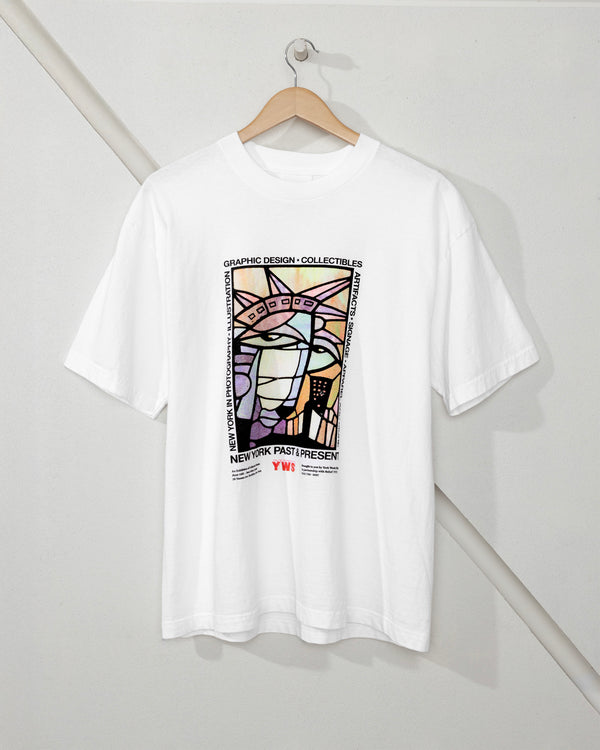 Lady Liberty Tee - White