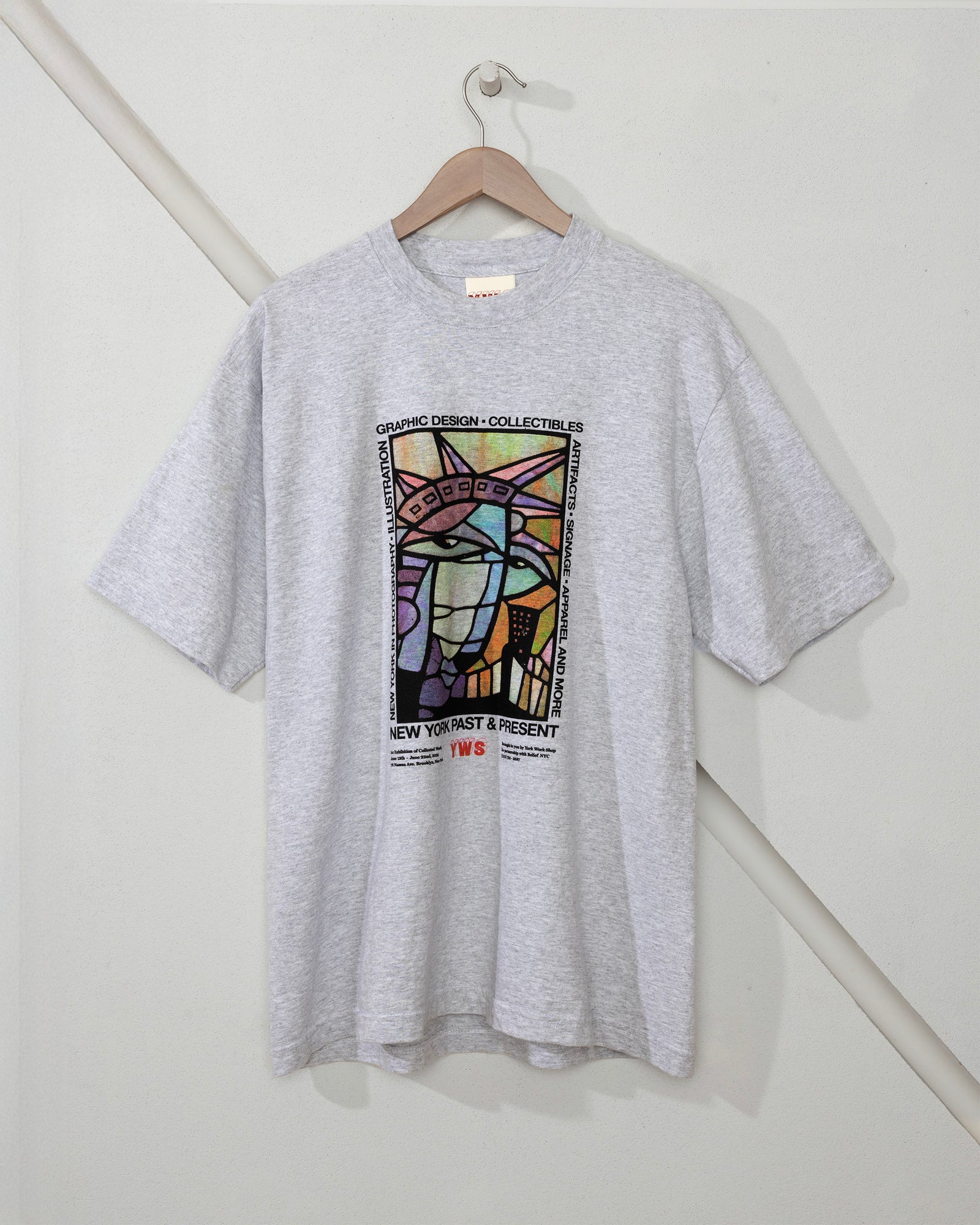 Lady Liberty Tee - Ash